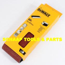 Schuurbanden  75x457mm korrel  60 per 3 verpakt | DT3641